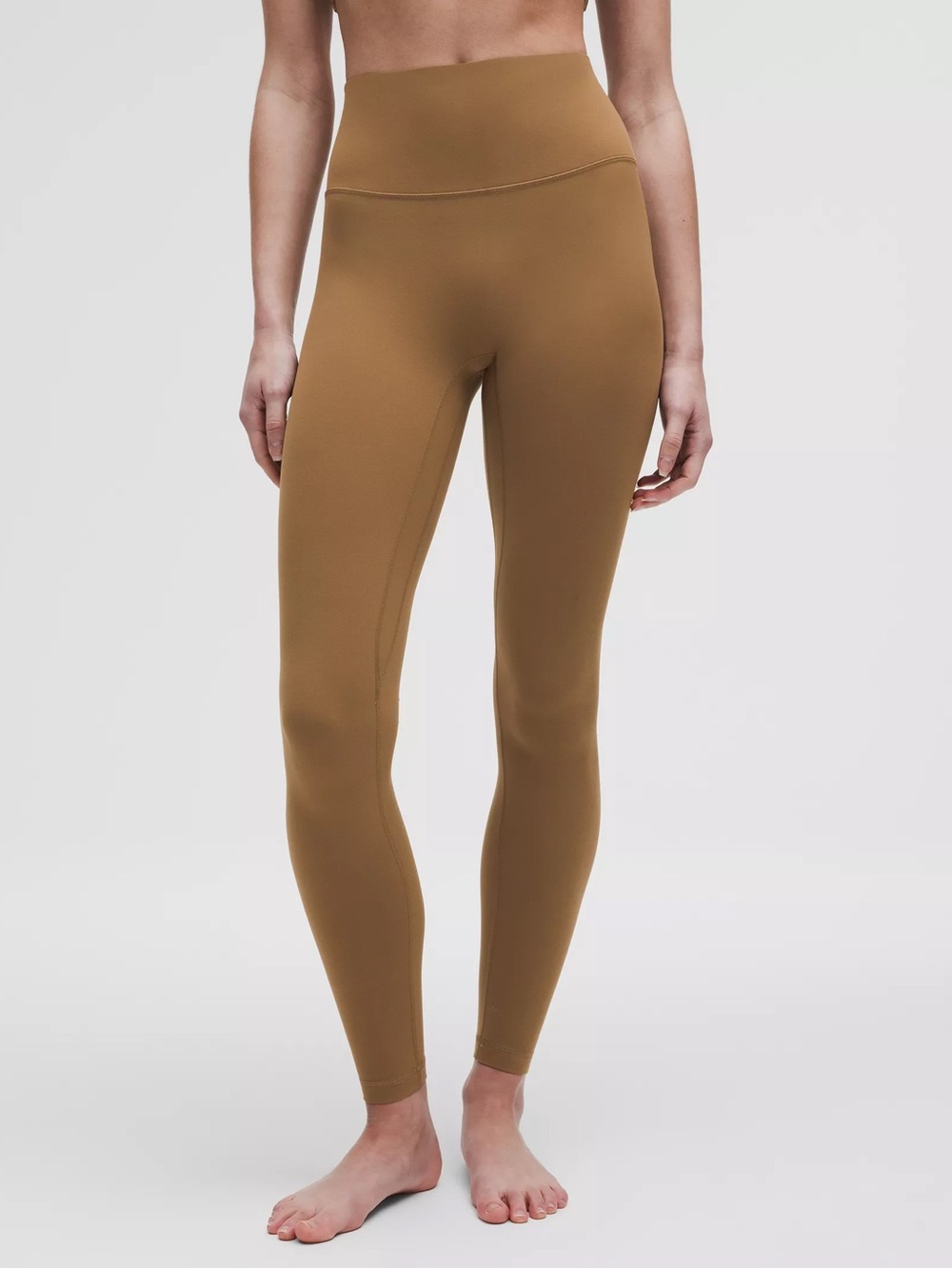 Lululemon High-Rise Leggings in Camel